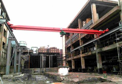 西藏那曲单梁起重机厂家5吨钢筋棚用行吊