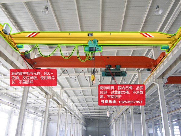 <b>广东肇庆桥式起重机厂家5吨17米单梁行车发货</b>