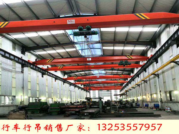 <b>吉林四平单梁起重机厂家两台5吨10吨行车发货</b>