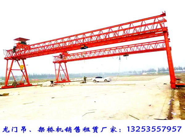 <b>江苏泰州门式起重机厂家100吨跨度42米龙门吊租金</b>