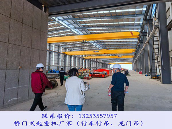 <b>安徽淮南行车行吊销售厂家十吨的厂房行吊价格</b>