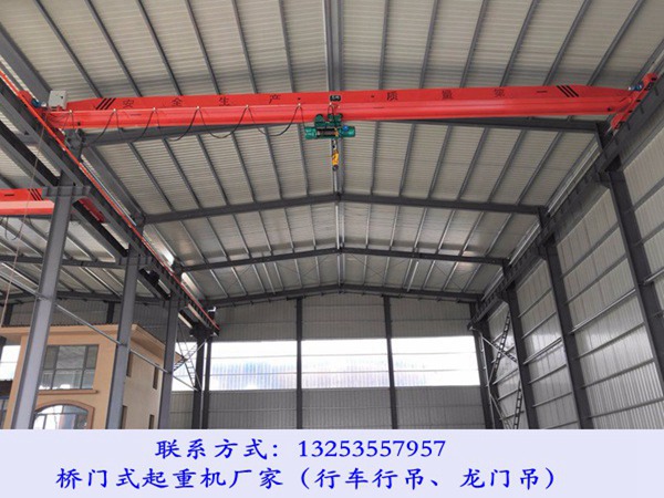 <b>广东东莞单梁起重机厂家3吨行车大约多少钱</b>
