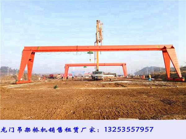 <b>福建福州门式起重机厂家10t-17m箱型龙门吊发往成</b>