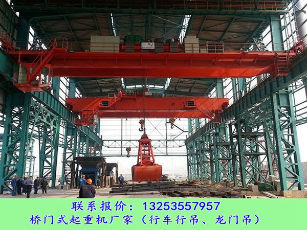 <b>浙江台州桥式起重机厂家双梁抓斗行吊维护保养</b>