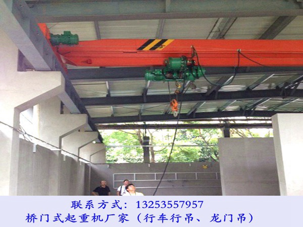 <b>福建南平桥式起重机厂家完成各项作业任务</b>