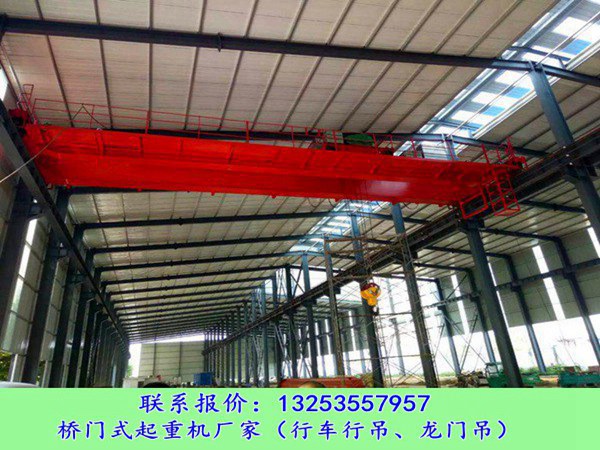 <b>天津双梁起重机厂家发货70/20t行车到青海</b>