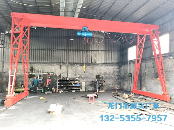 浙江宁波钢结构厂区龙门吊选型指